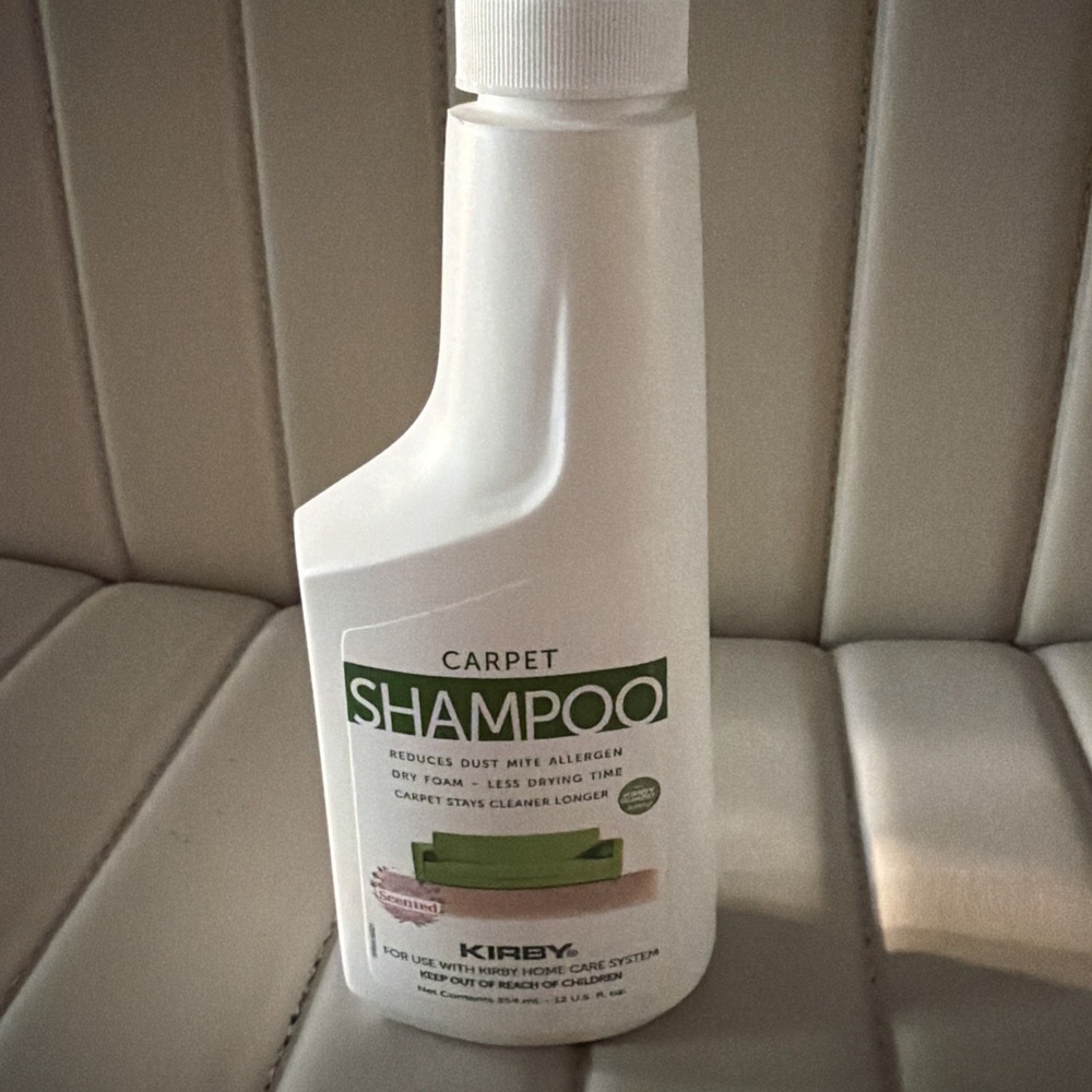 Kirby Lavender Scent Carpet Shampoo Dry Foam Allergen Reducer 12 oz NEW